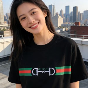GUCCI ホースビット シェリーライン  ペアTシャツ カップル 黒 白