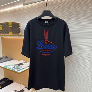 ロエベ 半袖 T シャツ エンブレム