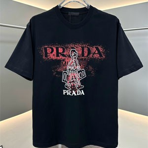 プラダ グラフィック ロゴ Tシャツ