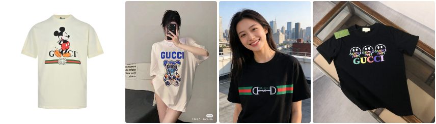 グッチ 2026 春夏 T シャツ レディース ストリートファッション 