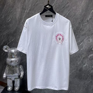 クロムハーツ T シャツ ホースシュー梵字クロス 手刺繍 ブラック 背面