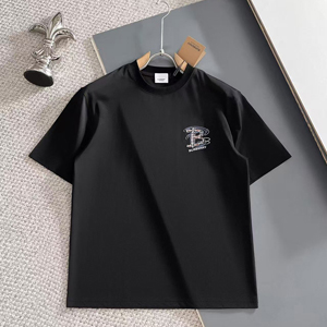 バーバリー Bロゴ刺繍 半袖Tシャツ